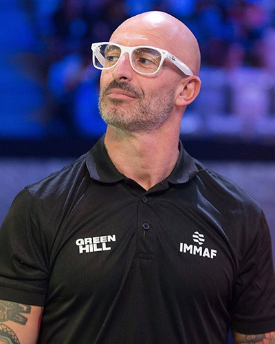 Angelo Tarantini | IMMAF Cutman Angelo Tarantini | IMMAF Cutman