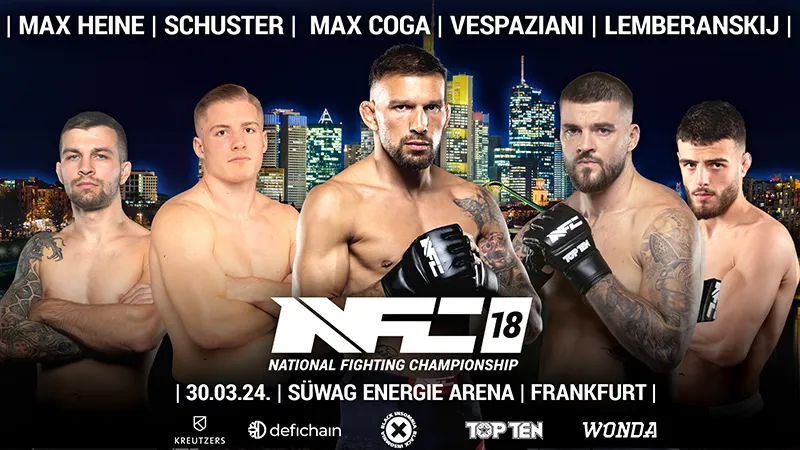 NFC 18 | Frankfurt | 30.03.2024 | National Fighting Championship