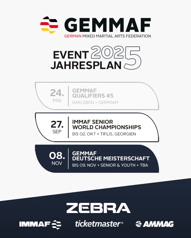 GEMMAF Jahresplan Events 2025